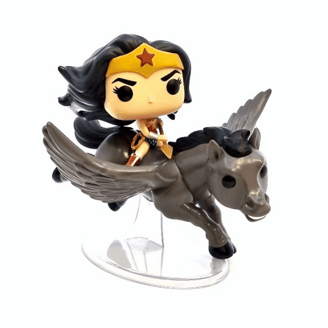 Figura POP Wonder Woman 80th: Wonder Woman en Pegaso-360