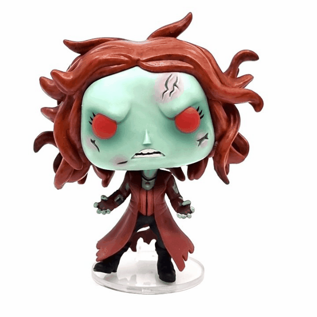 Figura POP Marvel What if: Zombie Bruja Escarlata-360