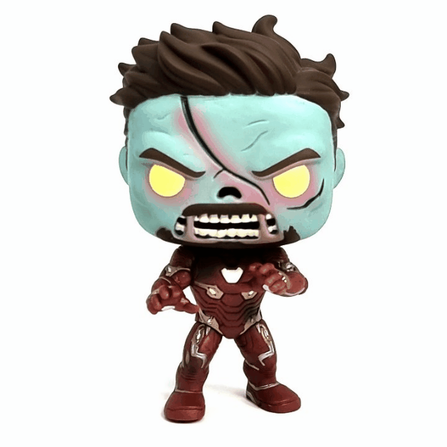 Figura POP Marvel What if: Zombie Iron Man-360