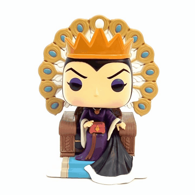 Figura POP Deluxe Disney Villanos: Reina Malvada en Trono-360