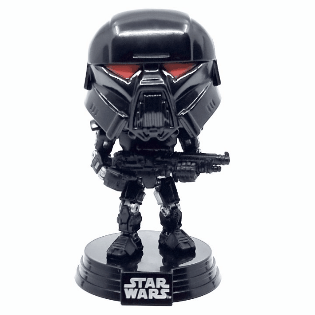 Figura POP Star Wars Mandalorian Dark Trooper Battle-360