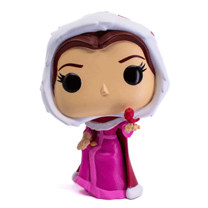 Figura POP La Bella y La Bestia 30 Aniversario: Bella Invierno-360