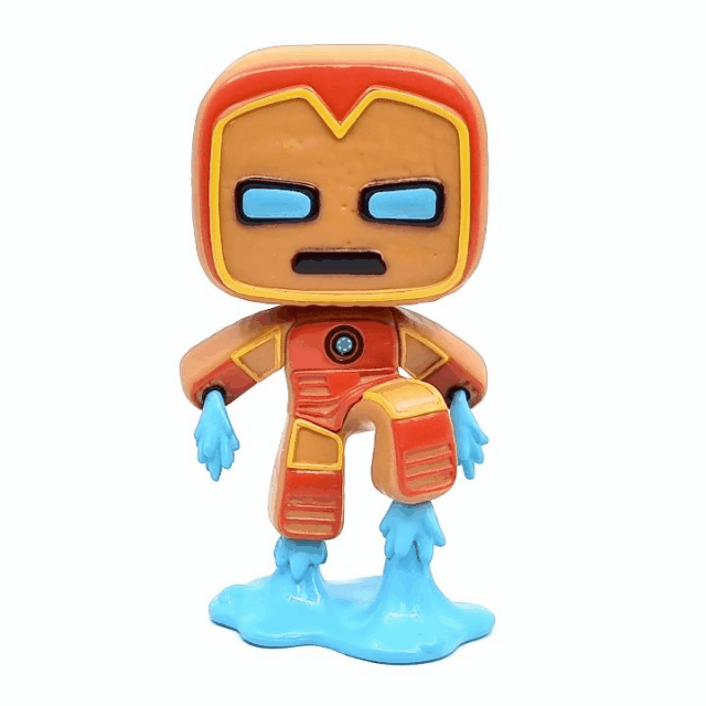 Figura POP Marvel Holidays S3: Iron Man-360