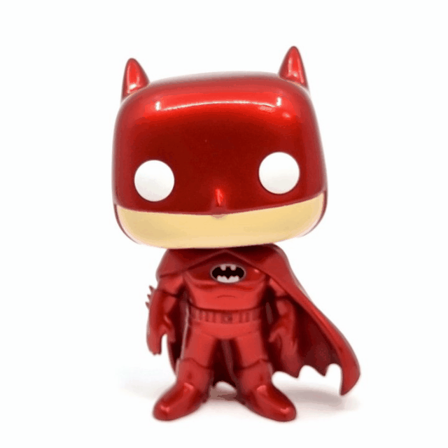 Figura POP DC Comics Batman Red Metallic Exclusive-360