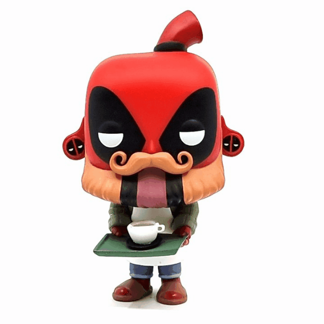 Figura POP Marvel Deadpool 30th Coffee Barista-360
