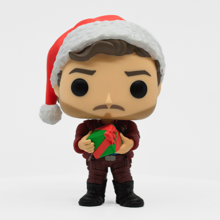 Figura Pop Guardianes de la galaxia Holiday Special: Star Lord-360
