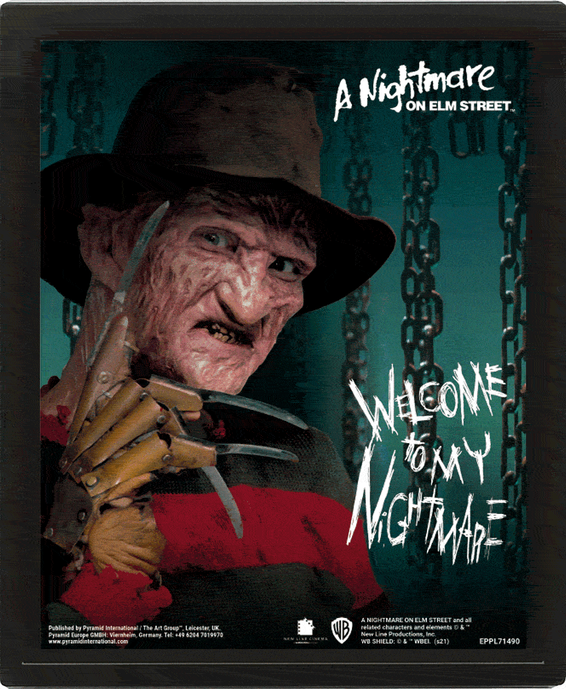 Cuadro 3D Pesadilla en Elm Street-360