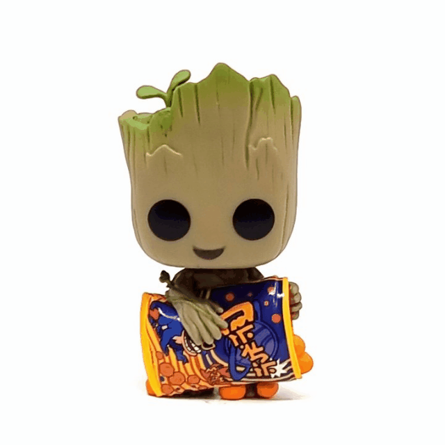 Figura POP Marvel Groot Cheese Puffs-360