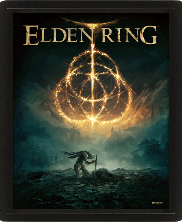 Cuadro 3D Elder Ring: Battle Of The Fallen-360