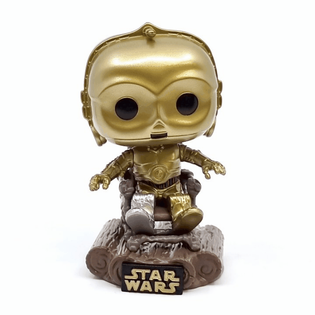 Figura Pop Star Wars Retorno del Jedi 40th: C3PO en Silla-360