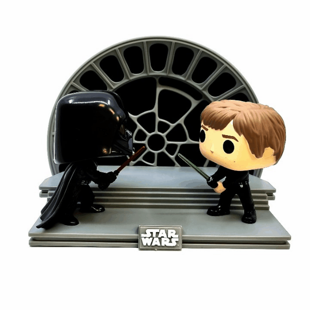 Figura Pop Star Wars Retorno del Jedi 40th Momento: Luke vs Vader-360