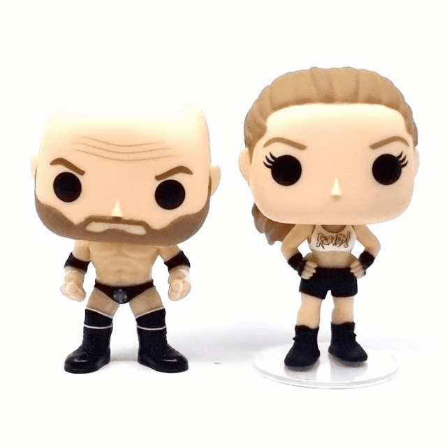 Pack 2 Figuras Pop WWE: Rousey y Triple H-360