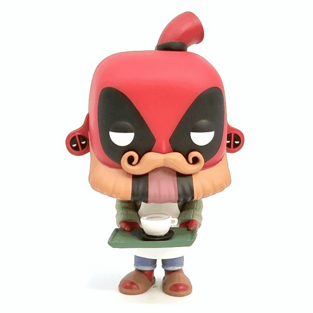 Figura POP Marvel Deadpool 30th Coffee Barista-360
