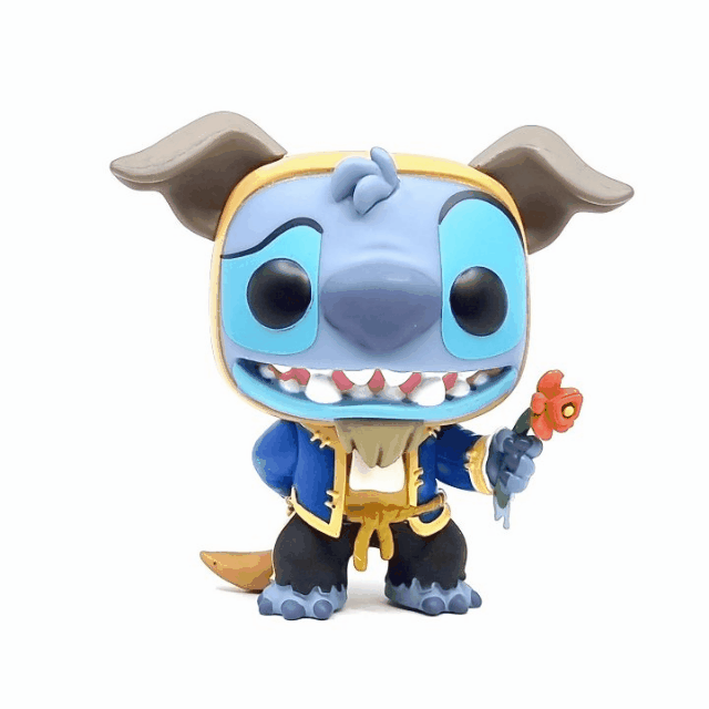 Figura Pop Disney: Stitch con Disfraz de Bestia-360