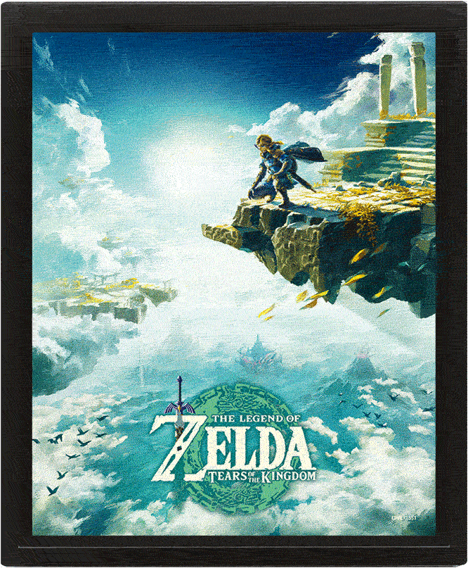 Cuadro 3D The Legend of Zelda: Tears of the Kingdom-360