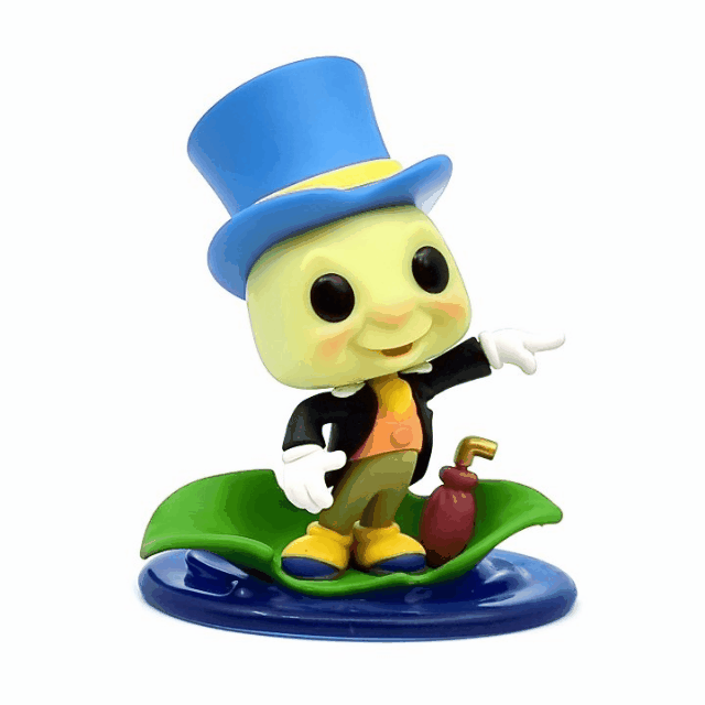 Figura Pop Disney Pinocho: Pepito Grillo en Hoja Ed. Especial-360