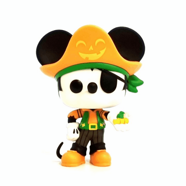 Figura Pop Disney Halloween: Mickey Pirata-360