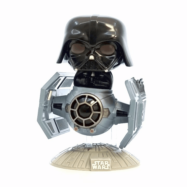 Figura Pop Rides Star Wars The Dark Side: Tie Advanced con Vader-360