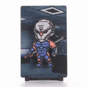 FiGGYZ Metal Gear Solid 1 Cyborg Ninja-360