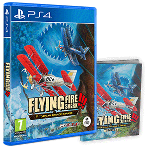Toaplan Arcade Garage Flying Fire Shark-360