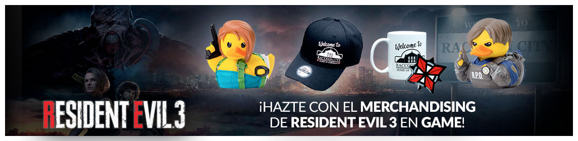 Merchandising Resident Evil en GAME.es