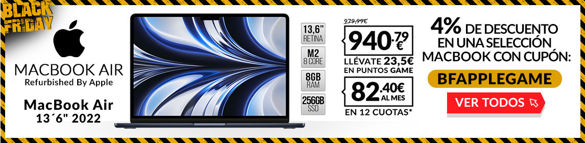 MacBook Air Refurbished en GAME.es