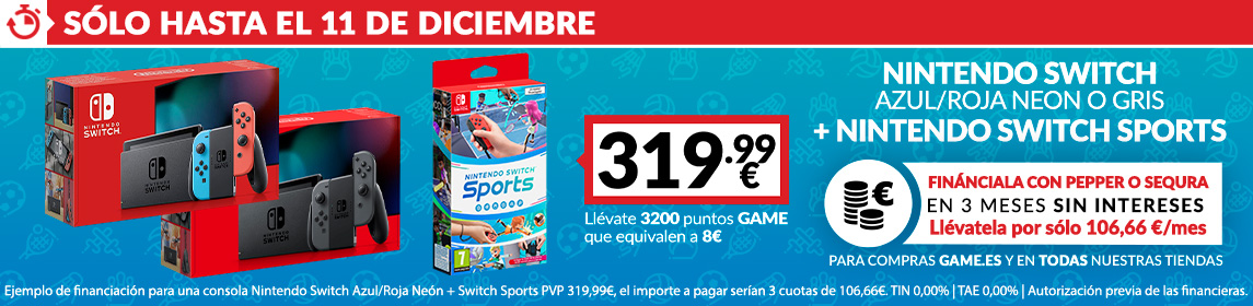 Pack Switch + Sports en GAME.es
