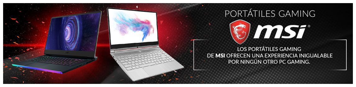 Portátiles MSI en GAME.es