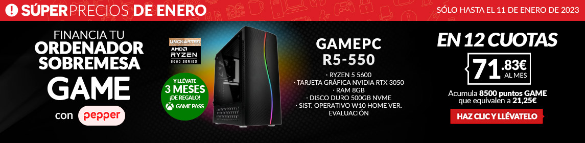 GAME PC R5-550 en GAME.es