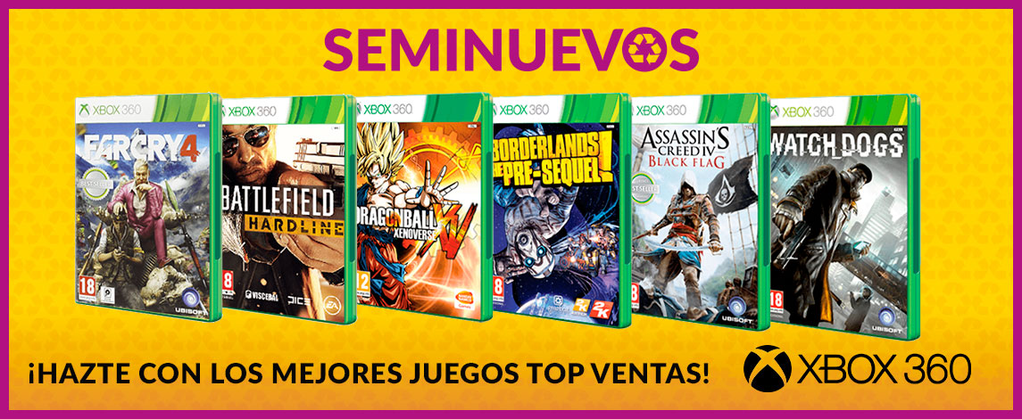 GAME.es Seminuevos Xbox 360 100% garantizados Compra, con nuestras ofertas GAME
