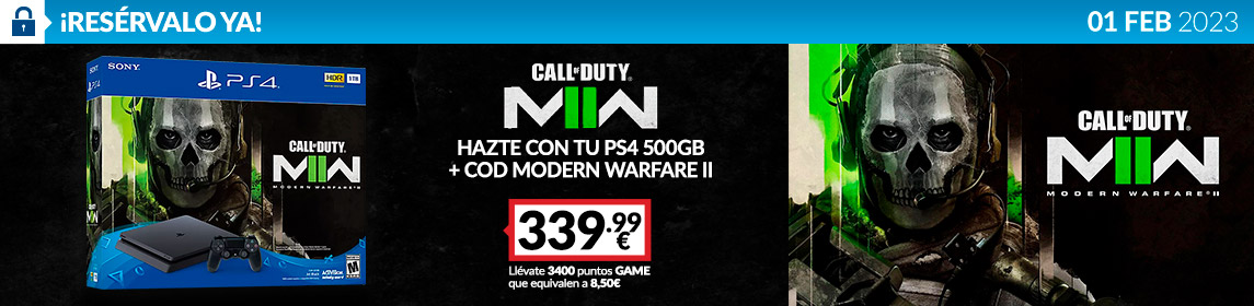 Pack PS4 + COD MW II en GAME.es