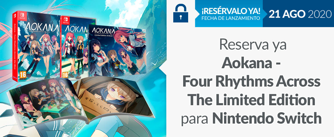 AOKANA - FOUR RHYTHMS ACROSS THE BLUE LIMITED EDITION