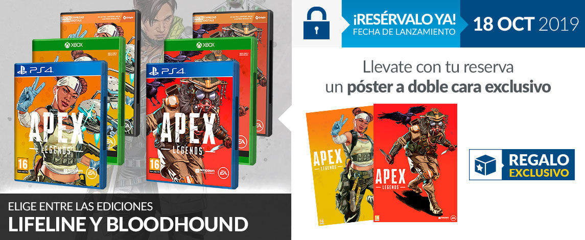 APEX LEGENDS BLOODHOUND Y LIFELINE