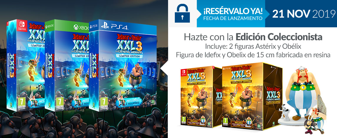 ASTERIX Y OBELIX XXL 3 THE CRYSTAL MENHIR