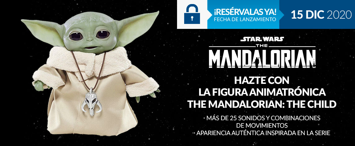 ESTATUA ANIMATRÓNICA THE MANDALORIAN: THE CHILD