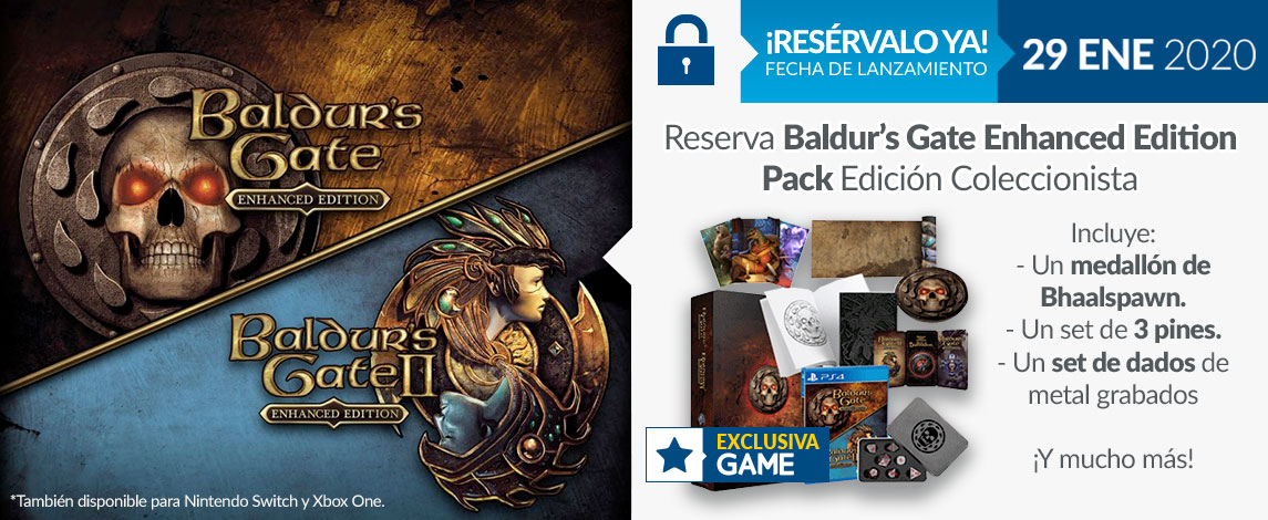 BALDUR´S GATE ENHANCED EDITION PACK EDICIÓN COLECCIONISTA