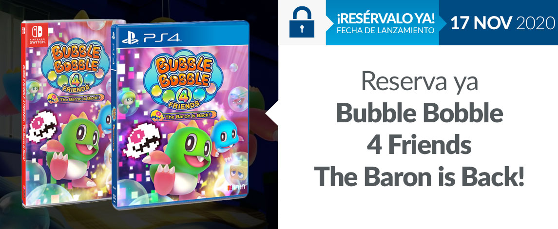 BUBBLE BOBBLE 4 FRIENDS - BARON IS BACK
