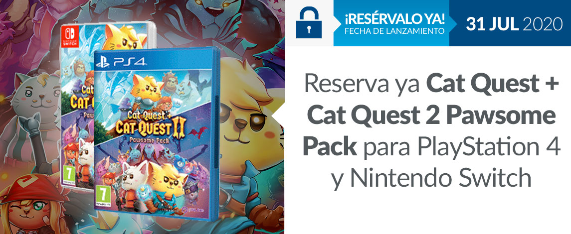 CAT QUEST + CAT QUEST 2 PAWSOME PACK