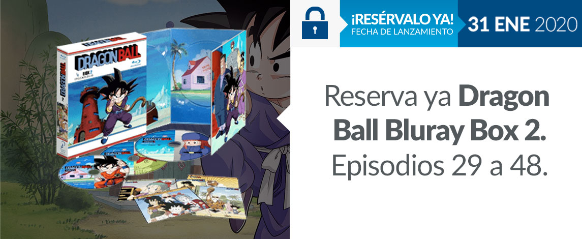 DRAGON BALL - BLURAY BOX 2 - EPISODIOS 29 A 48