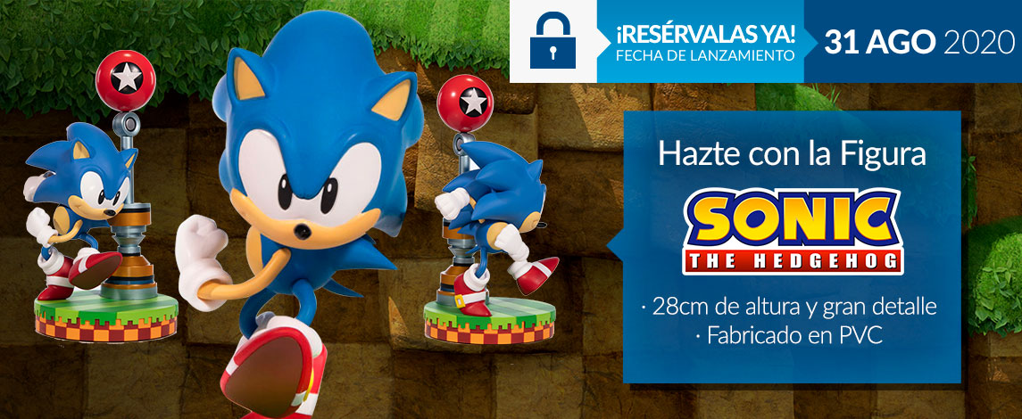 ESTATUA SONIC THE HEDGEHOG PVC 28 CM