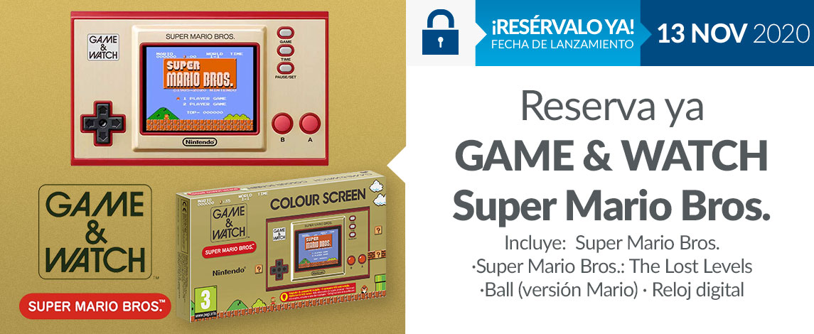 GAME & WATCH SUPER MARIO BROS