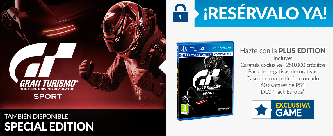 GRAN TURISMO SPORT PLUS EDITION