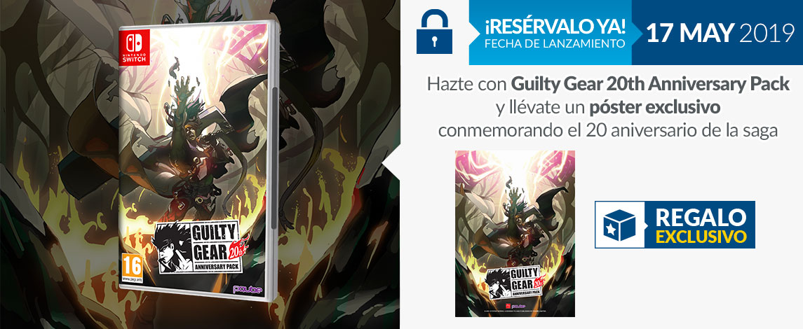 GUILTY GEAR 20TH ANNIVERSARY PACK - DAY ONE EDITION