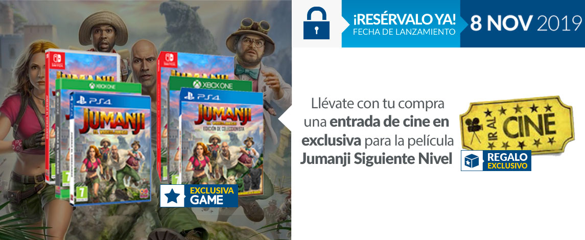 JUMANJI: EL VIDEOJUEGO