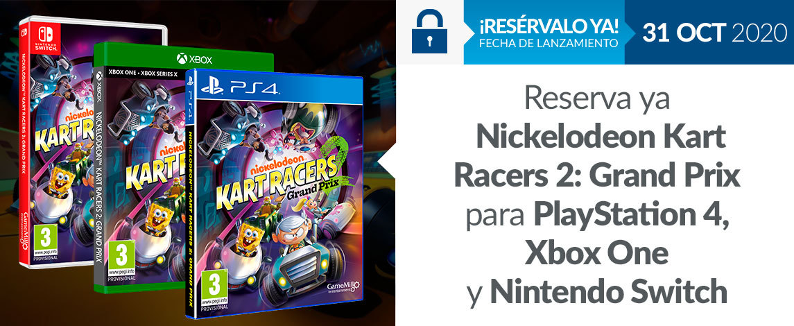 NICKELODEON KART RACERS 2 GRAND PRIX