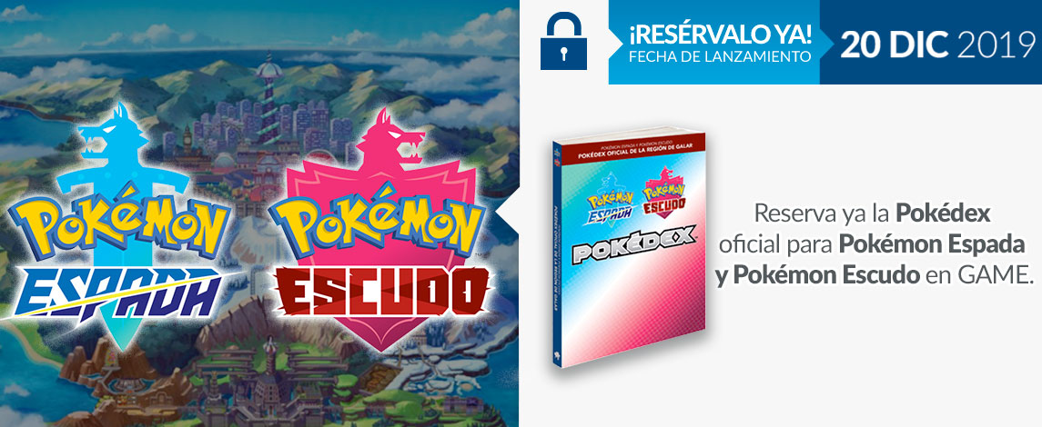 POKÉDEX OFICIAL POKÉMON ESPADA Y ESCUDO