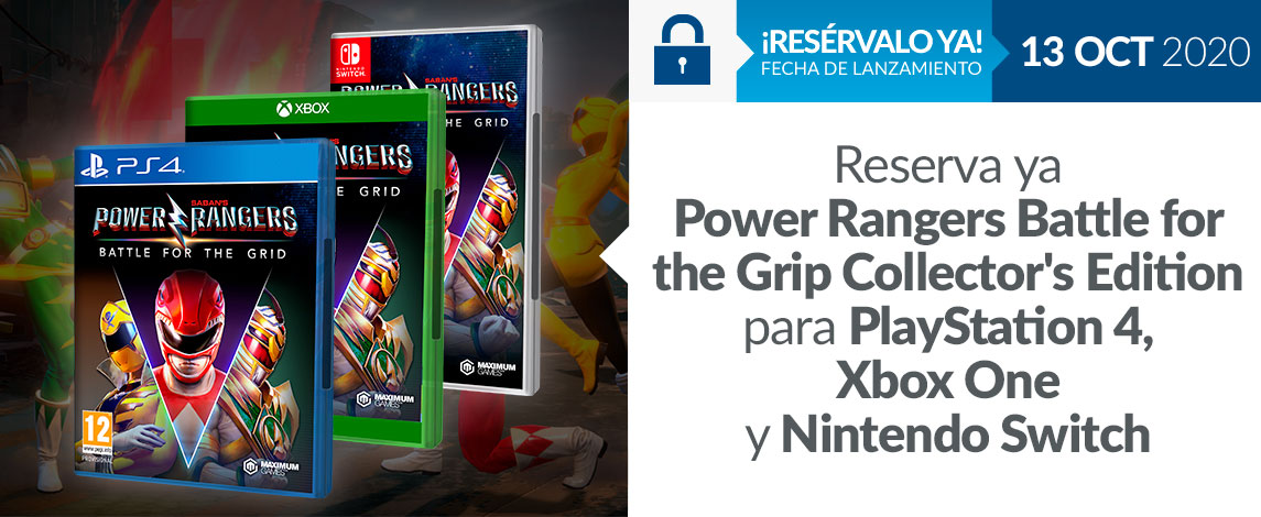 POWER RANGERS BATTLE FOR THE GRIP COLLECTOR'S EDITION