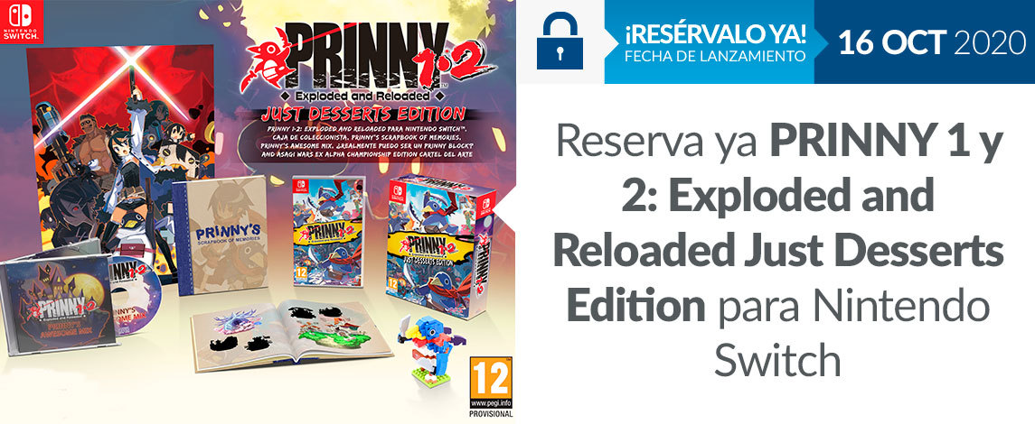 PRINNY 1 Y 2: EXPLODED AND RELOADED JUST DESSERTS EDITION