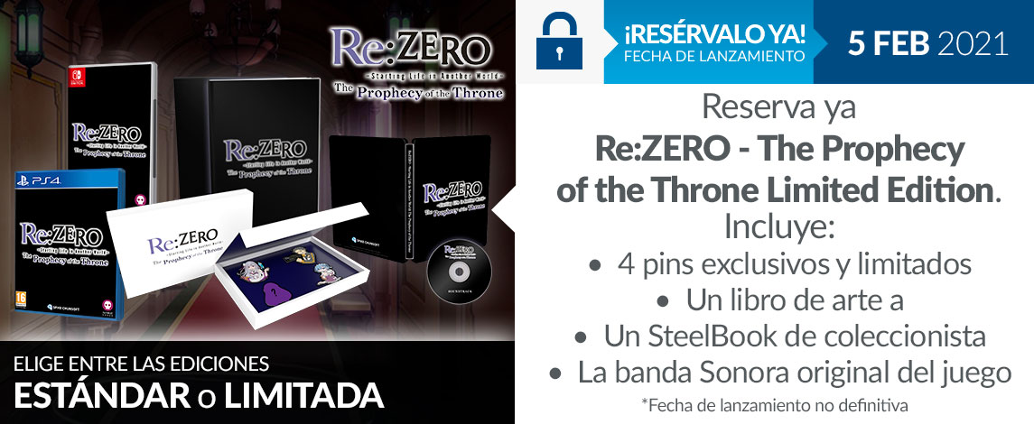 RE:ZERO - THE PROPHECY OF THE THRONE