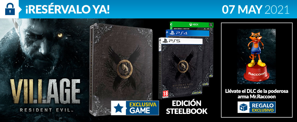 RESIDENT EVIL VILLAGE EDICIÓN STEELBOOK